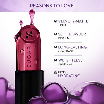 SUGAR GLIDE PEPTIDE SERUM LIPSTICK 05 PARISIAN PINK