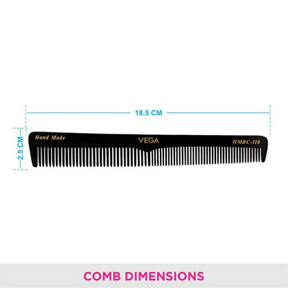 VEGA HANDMADE BLACK HAIR COMB HMBC 110