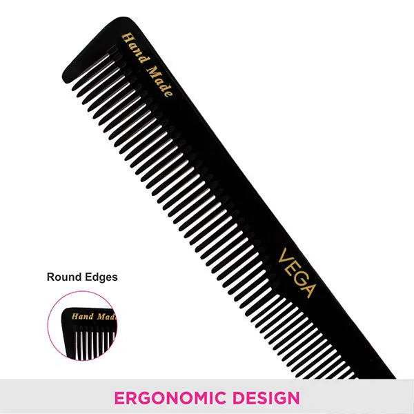 VEGA HANDMADE BLACK HAIR COMB HMBC 110
