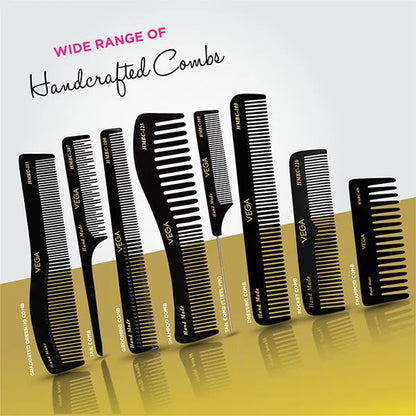VEGA HANDMADE BLACK HAIR COMB HMBC 110