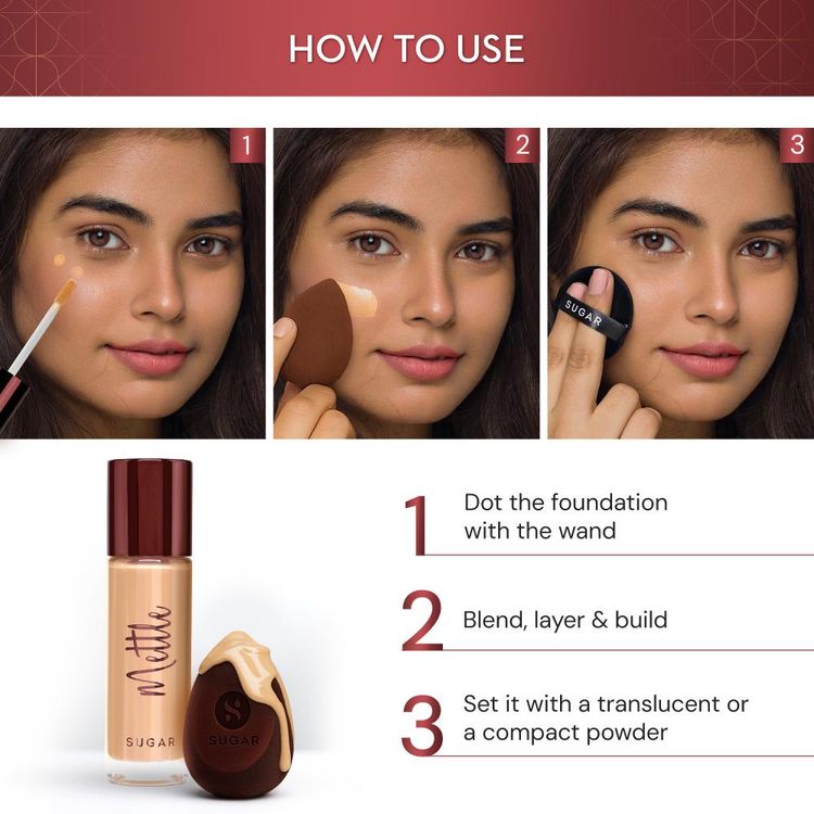 SUGAR METTLE HD PERFECTING FOUNDATION 35 FRAPPE 30ML