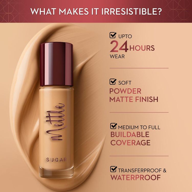 SUGAR METTLE HD PERFECTING FOUNDATION 32 CORTADO 30ML