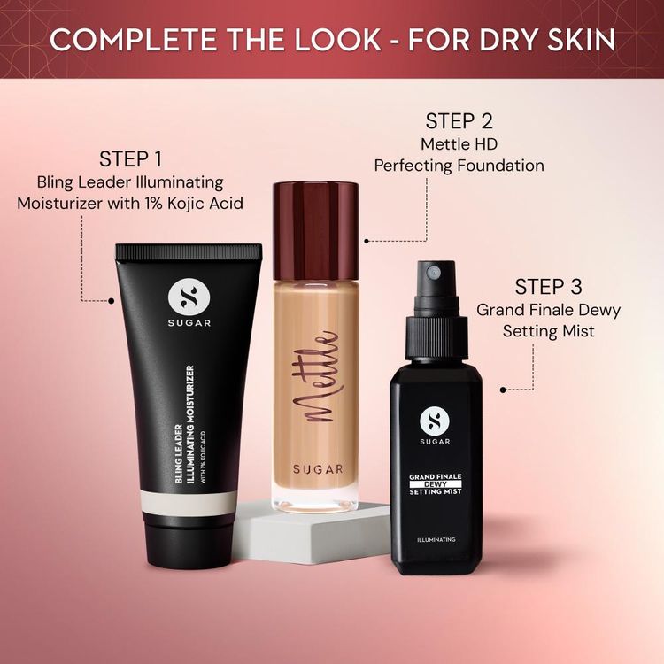 SUGAR METTLE HD PERFECTING FOUNDATION 32 CORTADO 30ML