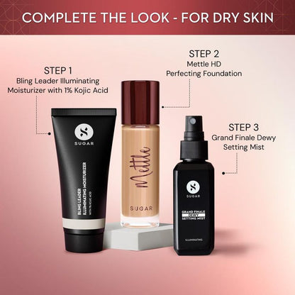 SUGAR METTLE HD PERFECTING FOUNDATION 32 CORTADO 30ML