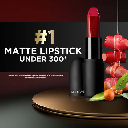 FACES WEIGHTLESS MATTE FINISH LIPSTICK 04 PINK SUGAR (CC5815) 4.5G