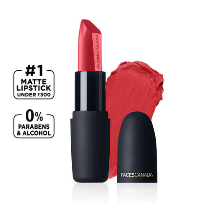 FACES WEIGHTLESS MATTE FINISH LIPSTICK 04 PINK SUGAR (CC5815) 4.5G