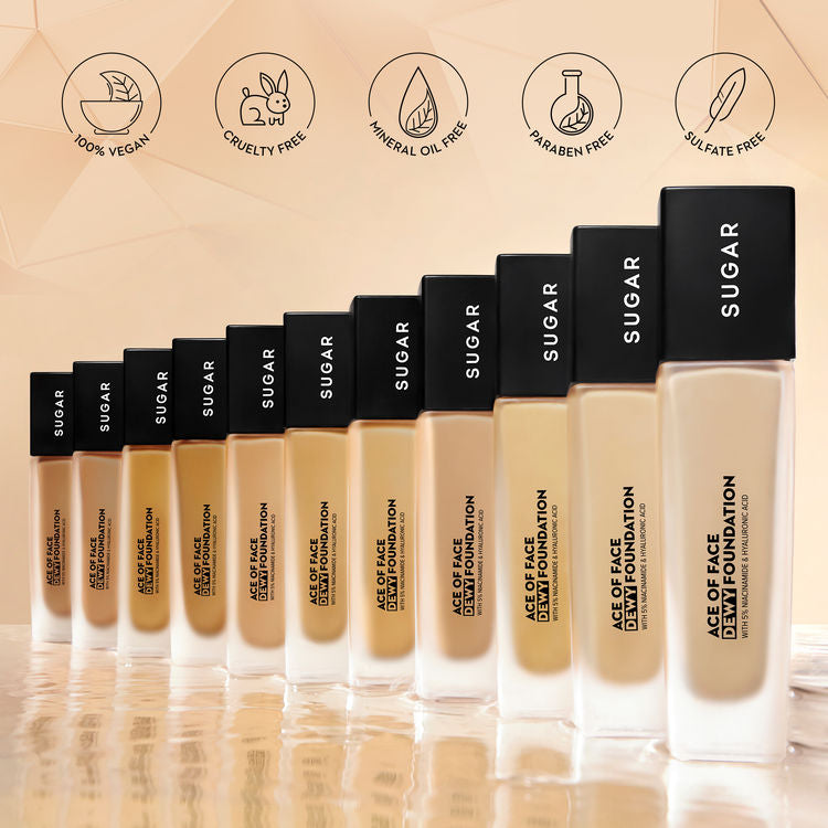 SUGAR ACE OF FACE DEWY FOUNDATION 20 GALAO 30ML