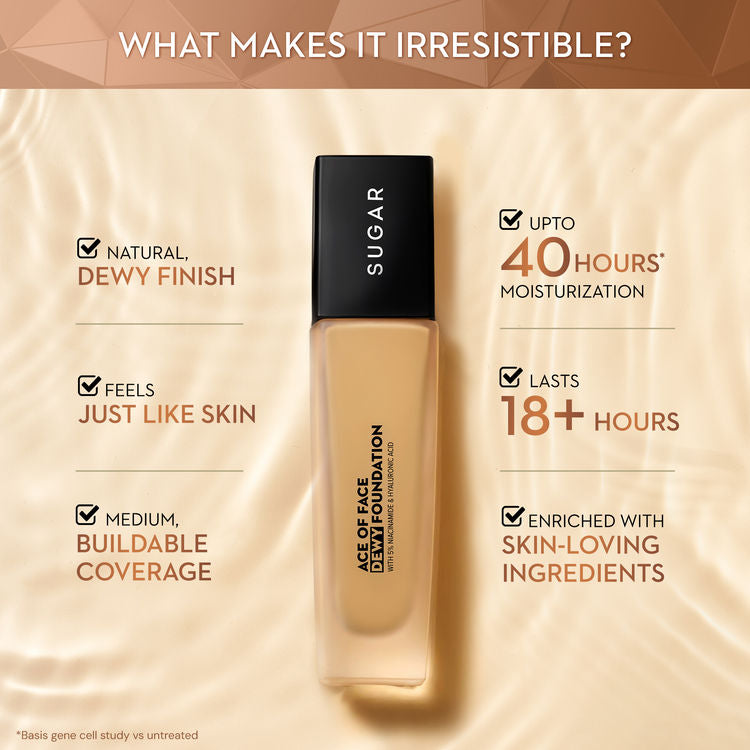 SUGAR ACE OF FACE DEWY FOUNDATION 27 VIENNA 30ML
