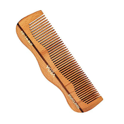 VEGA CLASSIC WOODEN HAIR COMB HMWC 04 1N
