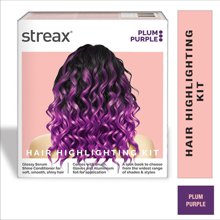 STREAX HAIR HIGHLIGHTING KIT PLUM PURPLE 80G