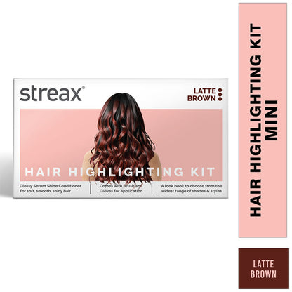STREAX HAIR HIGHLIGHTING KIT LATTE BROWN