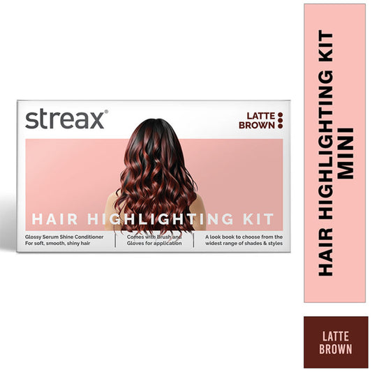 STREAX HAIR HIGHLIGHTING KIT LATTE BROWN
