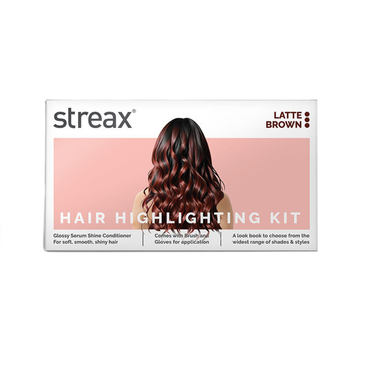 STREAX HAIR HIGHLIGHTING KIT LATTE BROWN