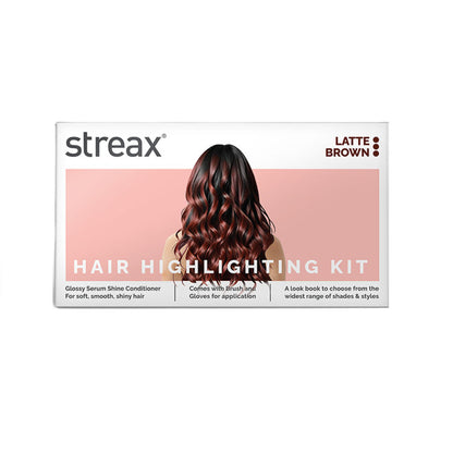 STREAX HAIR HIGHLIGHTING KIT LATTE BROWN