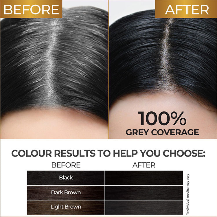 STREAX HAIR COLOUR GEL 01 NATURAL BLACK