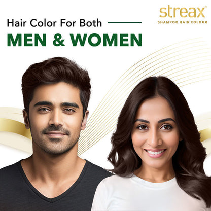 STREAX SHAMPOO COLOR TUBE 03 DARK BROWN 30ML