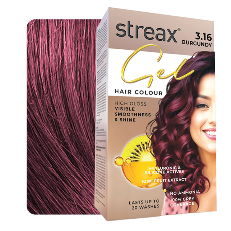 STREAX HAIR COLOUR GEL 3.16 BURGUNDY