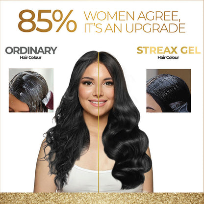 STREAX HAIR COLOUR GEL 3 DARK BROWN 30G