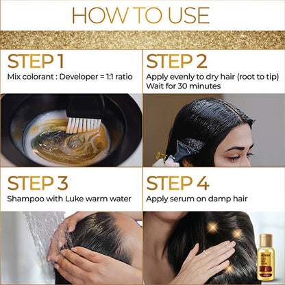 STREAX HAIR COLOUR GEL 3 DARK BROWN 30G