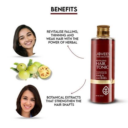 JOVEES HAIR TONIC AMLA AND BEAL 200ML