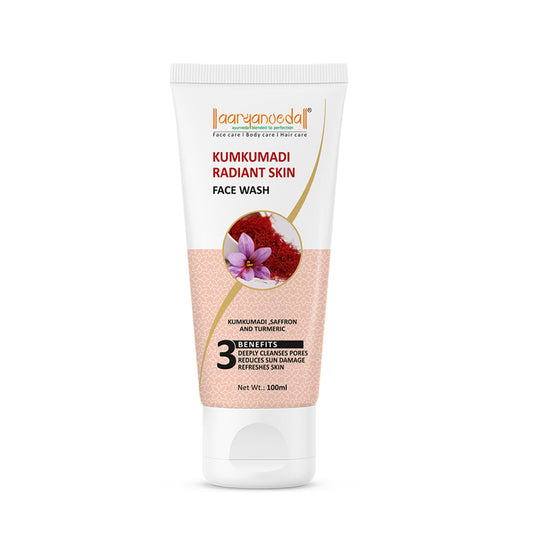 ARYANVEDA KUMKUMADI FACE WASH 100ML