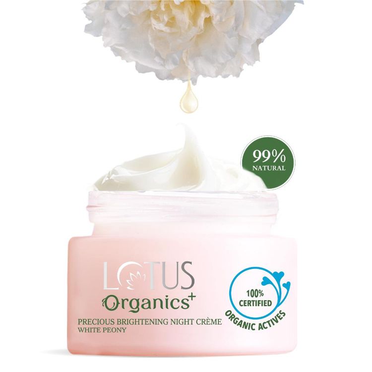 LOTUS ORGANICS PRECIOUS BRIGHTENING CREAM SPF 20 30GM
