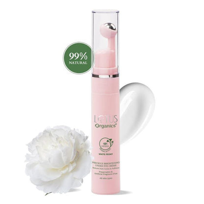 LOTUS ORGANICS PRECIOUS BRIGHTENING UNDER EYE CREAM 15ML
