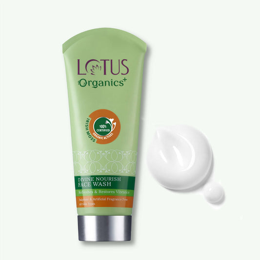 LOTUS ORGANICS DIVINE NOURISH FACE WASH 100ML