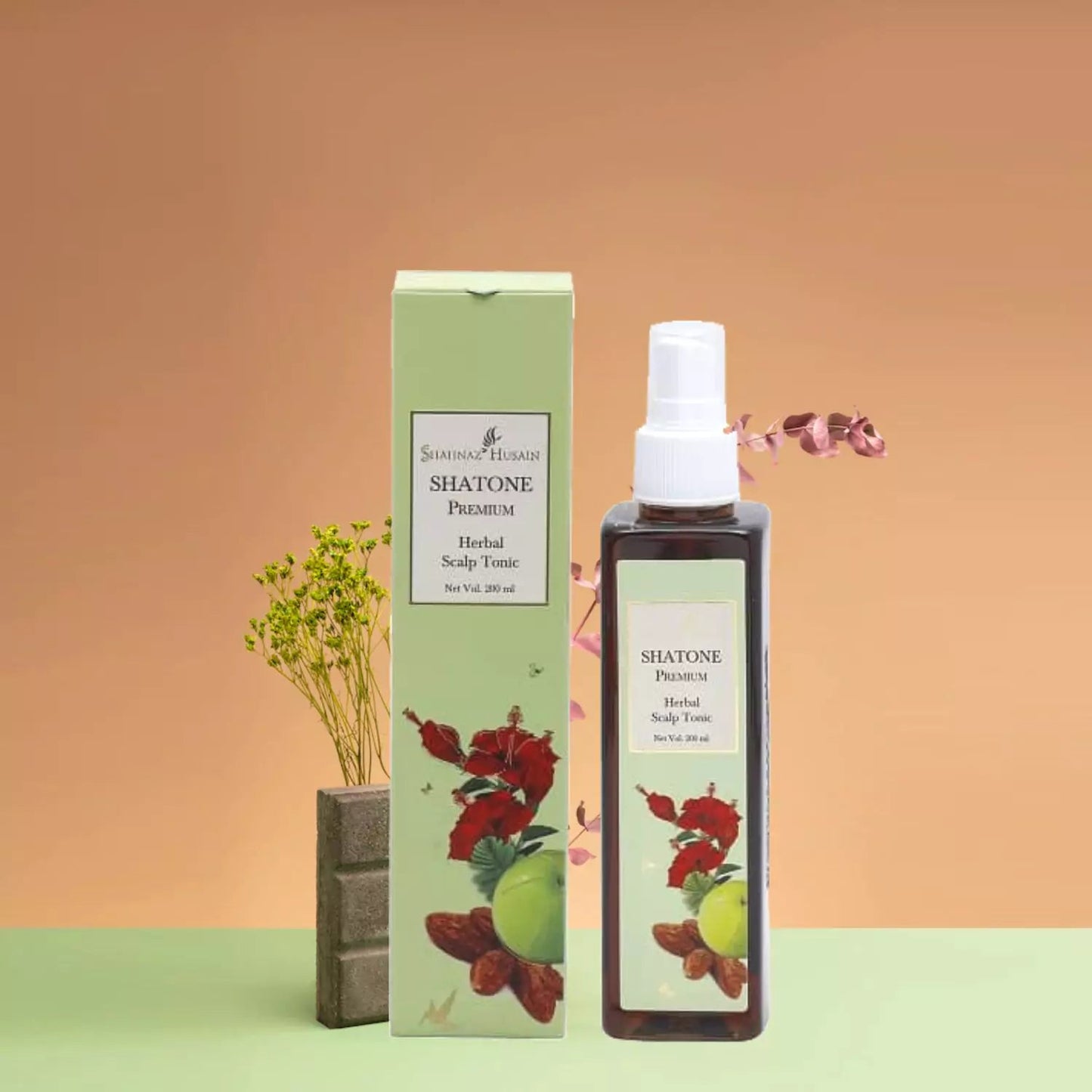 शहनाज़ हुसैन शैटोन प्रीमियम हर्बल स्कैल्प टॉनिक 200ML