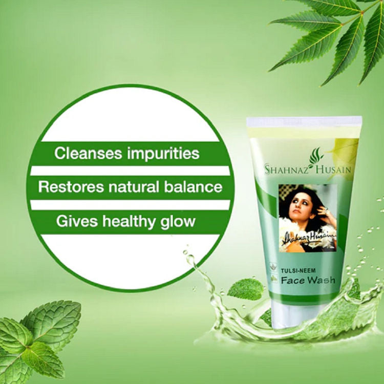 SHAHNAZ HUSAIN TULSI NEEM FACE WASH 150GM