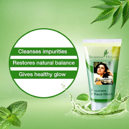 SHAHNAZ HUSAIN TULSI NEEM FACE WASH 150GM