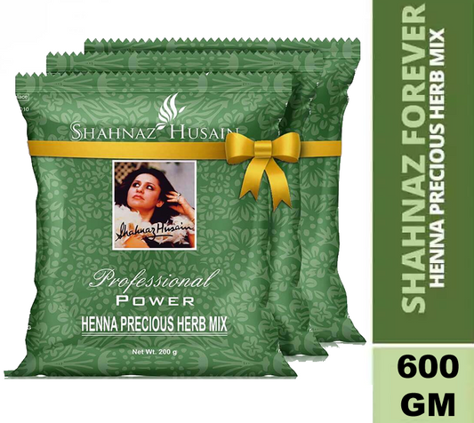 SHAHNAZ HUSAIN HENNA PRECIOUS MIX HERB 200GM*3