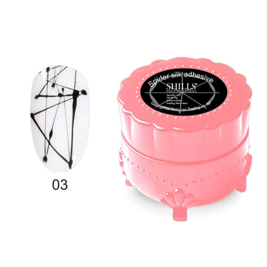 SHILLS SPIDER GEL BLACK