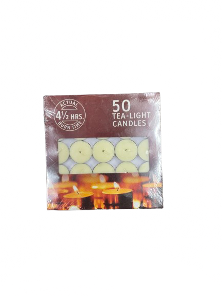 CANDEL TEA LIGHT 6-50