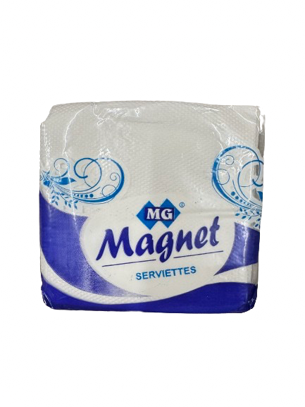 MG TISSUE MAGNET SERVIETTES 27*27=100 PCS