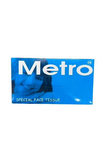 MG MUMBAI METRO FACIAL TISSUE 100PULLS-2PLY