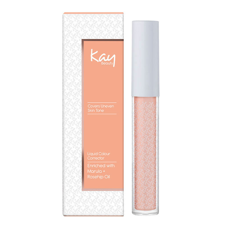 KAY BEAUTY COVERS UNEVEN SKIN TONE LIQUID COLOUR CORRECTOR PEACH 3.8G