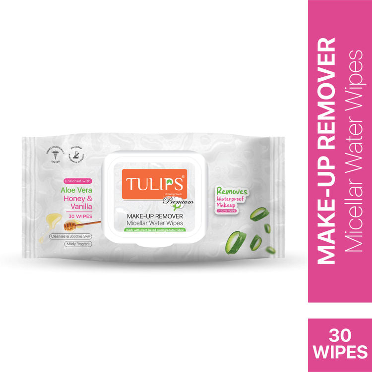 TULIPS MAKEUP REMOVER WAIPS 30N