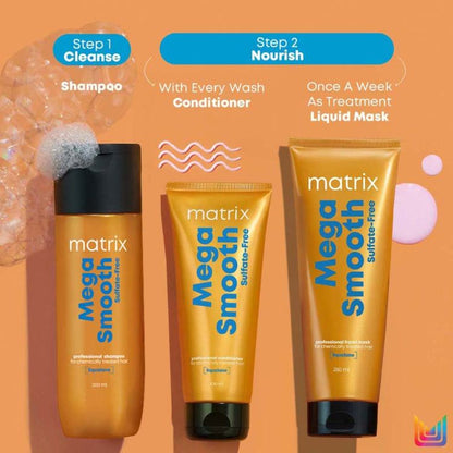 MATRIX MEGA SMOOTH SULFATE FREE SHAMPOO 350 ML