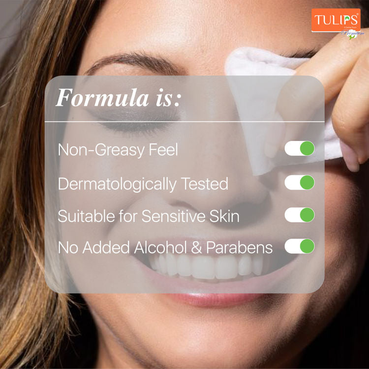TULIPS MAKEUP REMOVER WAIPS 30N