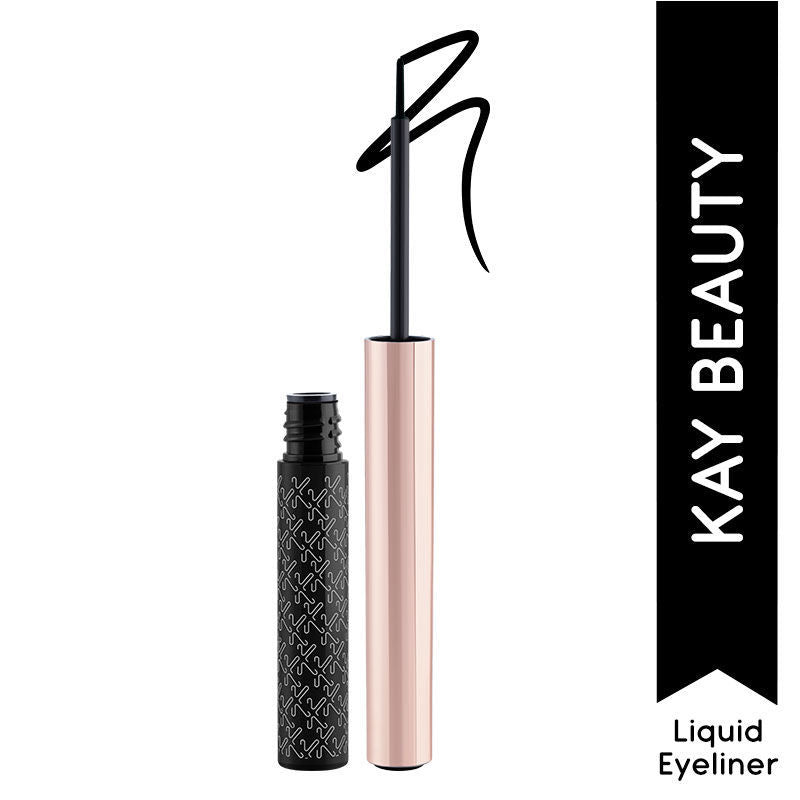 KAY BEAUTY EYE STYLIST LIQUID EYELINER BLACK CANVAS 3ML