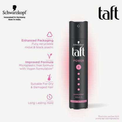 SCHWARZKOPF TAFT HAIR SPRAY CASHMER 250 ML