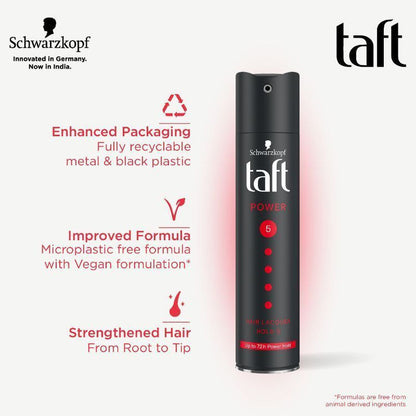 SCHWARZKOPF TAFT HAIR SPRAY POWER 250 ML