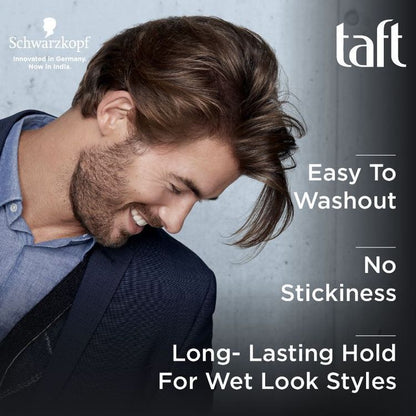 SCHWARZKOPF TAFT HAIR STYLING GEL WET 150 ML