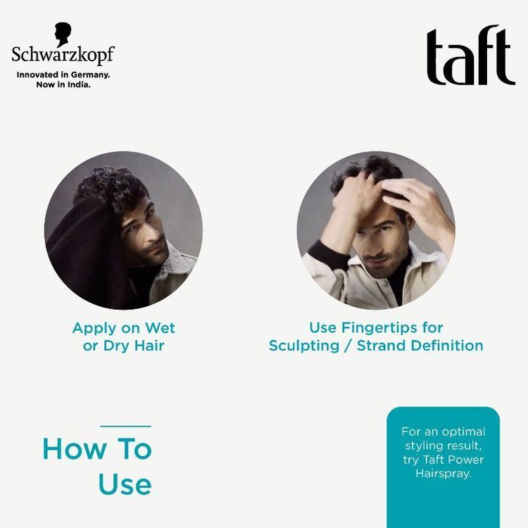 SCHWARZKOPF TAFT HAIR STYLING GEL STAND UP LOOK 150 ML