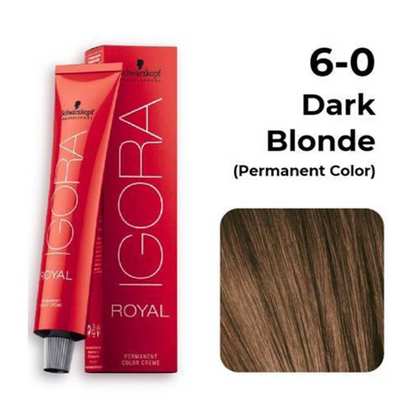 SCHWARZKOPF PROFESSIONAL IGORA ROYAL 6-0 60 ML (T)