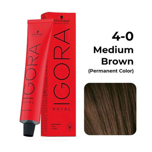 SCHWARZKOPF PROFESSIONAL IGORA ROYAL 4-0 60 ML (T)
