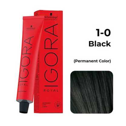 SCHWARZKOPF PROFESSIONAL IGORA ROYAL 1-0 60 ML (T)