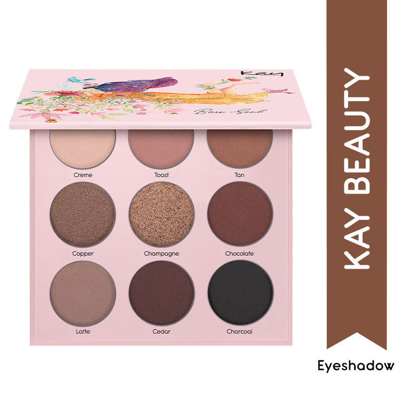 KAY BEAUTY EYEKANVAS EYESHADOW PALETTE-BARE SOUL 10G