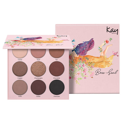 KAY BEAUTY EYEKANVAS EYESHADOW PALETTE-BARE SOUL 10G